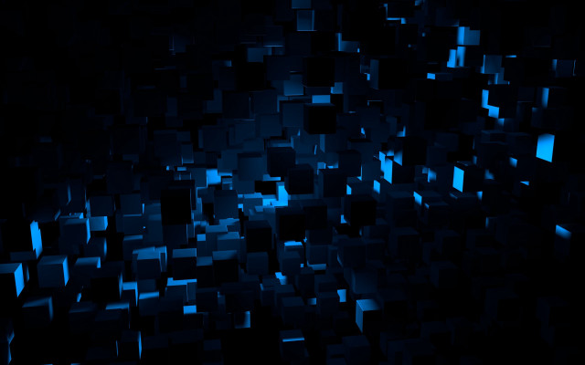 Dark blue background squares rectangles free wallpaper for desktop - medium preview image