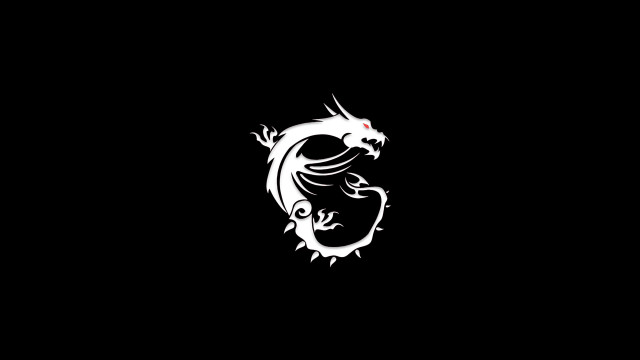 Dragon red eye black background free wallpaper for desktop - medium preview image