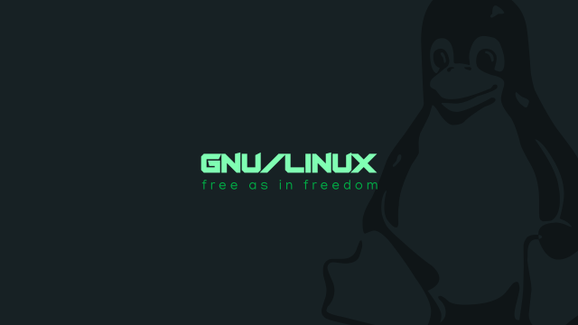 Penguin gnu linux freedom ai free wallpaper for desktop - medium preview image