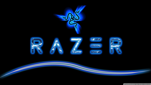 Neon razer blue wave bird free wallpaper for desktop - medium preview image