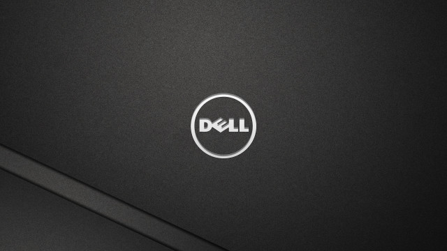Dell laptop logo black background #2 free wallpaper for desktop - medium preview image