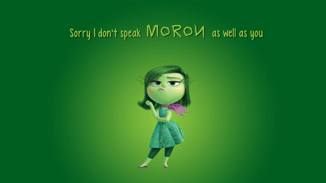 Cartoon green background sorry carey free wallpaper for desktop - medium preview image