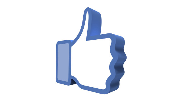 Thumbs up 3d shadow white free wallpaper for desktop - medium preview image