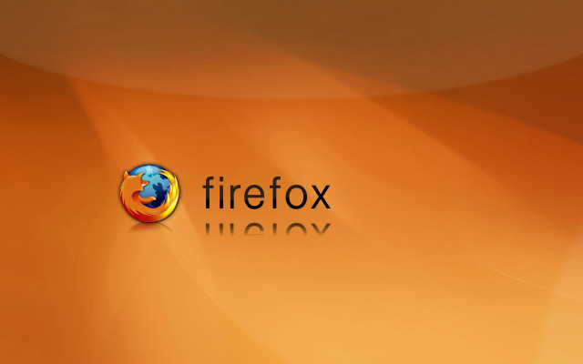 Firefox orange background blue bird free wallpaper for desktop - medium preview image