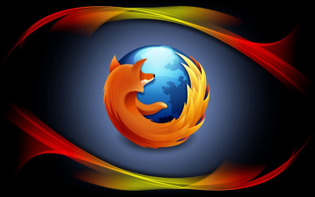 Firefox blue red tail globe free wallpaper for desktop - medium preview image