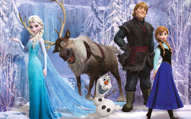 Frozen princess prince forest king free wallpaper for desktop - medium preview image