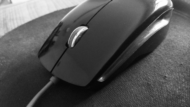 Black computer mouse chair cushioned free wallpaper for desktop - medium preview image