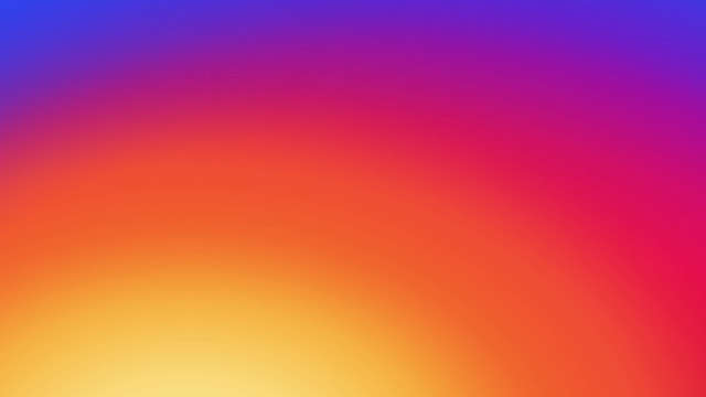 Blurry red yellow background blue free wallpaper for desktop - medium preview image