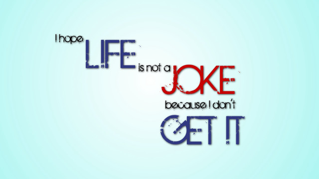 Cynical realism quote blue background free wallpaper for desktop - medium preview image