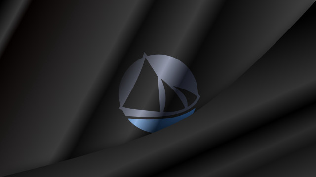 Black blue logo raytraced lyco free wallpaper for desktop - medium preview image