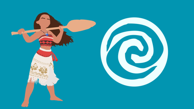 Hula woman paddle spiral background free wallpaper for desktop - medium preview image