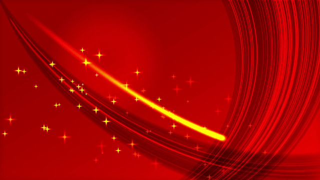 Red background stars lines pattern free wallpaper for desktop - medium preview image