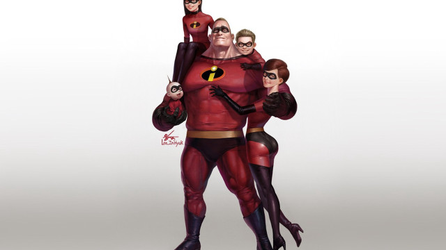 Costume group people pose light free wallpaper for desktop - medium preview image