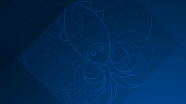 Blue background stylized design side free wallpaper for desktop - medium preview image