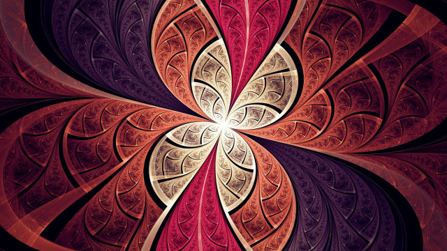 Colorful abstract fractals mandelbrot lace free wallpaper for desktop - medium preview image