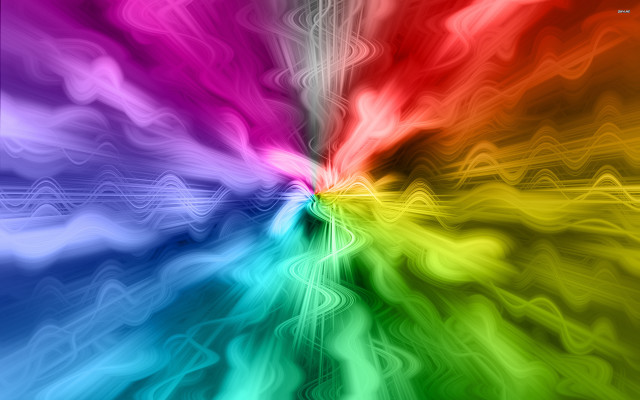 Colorful abstract background rainbow swirl #2 free wallpaper for desktop - medium preview image