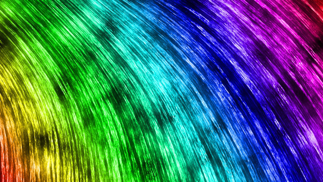 Rainbow background black border white free wallpaper for desktop - medium preview image