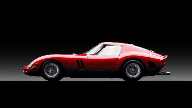 Red sports car black background #6 free wallpaper for desktop - medium preview image