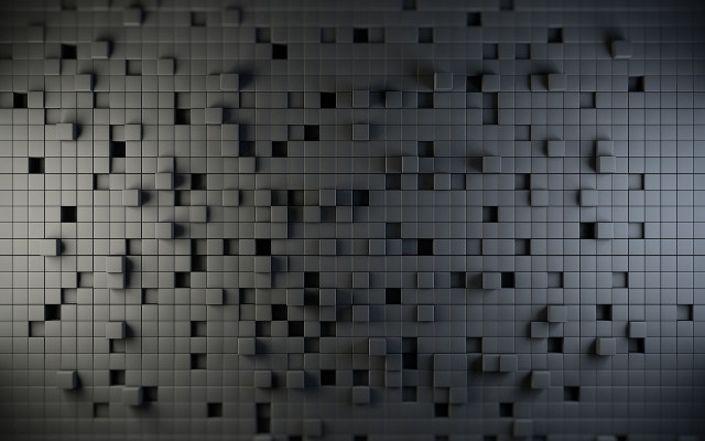 Black white photo wall squares free wallpaper for desktop - medium preview image