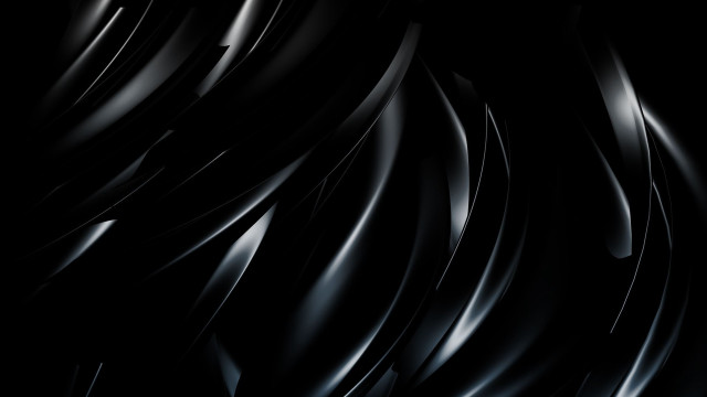 Black background wavy design middle free wallpaper for desktop - medium preview image