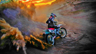 Dirt bike rider dirt track 8 - a dirt track free wallpaper