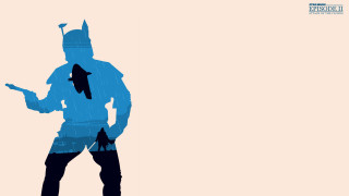 Man blue costume gun knife - edward hopper and james gilleard free wallpaper