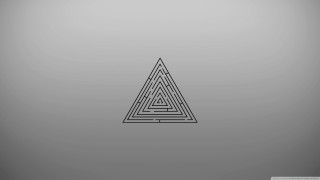 Triangle line gray background black - geometric shape free wallpaper