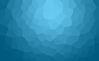 Blue low poly iceberg ocean - low free wallpaper for desktop