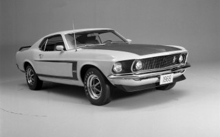 Mustang black white studio license - 1 9 7 0 s free wallpaper