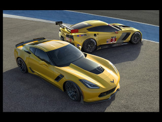 Yellow sports cars driving track - a blue line free wallpaper for desktop