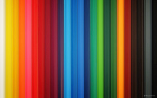 Rainbow vertical lines white background - bridget riley free wallpaper