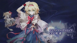 Anime whitehair blue dress redbow - a long white hair free wallpaper for desktop