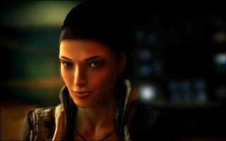 Woman black hair brown jacket - a black hair free wallpaper