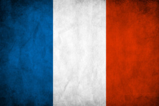 France flag grungy effect red - art noveau free wallpaper