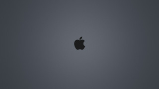 Apple logo gray black background - grey background free wallpaper for desktop