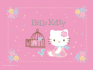 Hello kitty wallpaper bird cage - its beak free wallpaper