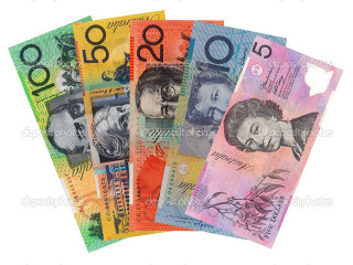 Australian currency notes group white - a white background stock photo free wallpaper