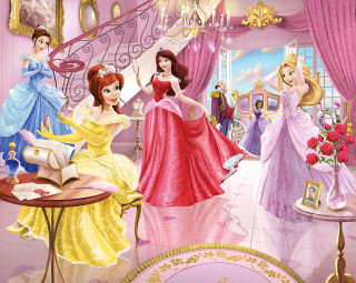 Princess pink room other princesses 2 - free happy birthday wallpaper for desktop