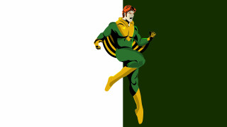 Man green yellow suit wall - alberto vargas free wallpaper for desktop