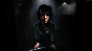 Woman dark room light mirror - maya free wallpaper