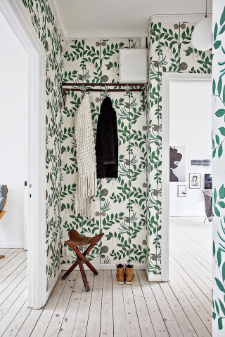Leafy coatrack palmbench maximalism detailed - arvid nyholm free wallpaper for mobile
