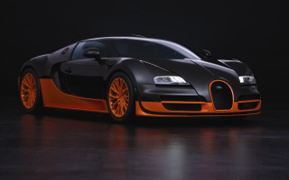 Black orange bugatti orange rims - fathi hassan free wallpaper