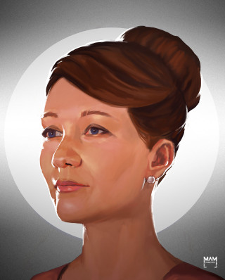 Woman bun necklace hair style - her hair and a necklace free wallpaper