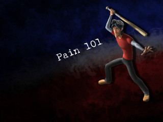 Man holding baseball bat pain - him free wallpaper for desktop