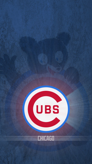 Cubs logo blue teddy bear - the bottom free wallpaper for mobile