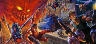 Men guns demon giant background - neogeo free wallpaper for desktop
