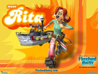 Cartoon character bike boat caption - a cartoon character riding free wallpaper