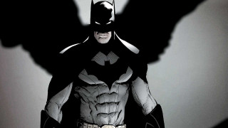 Man batman costume shadows wall - a man in a batman costume free wallpaper