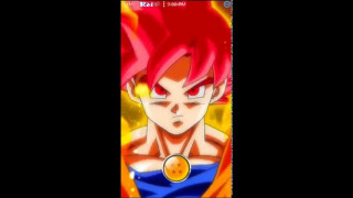 Dragonball redhair blue shirt yellowball - a yellow ball free wallpaper for desktop
