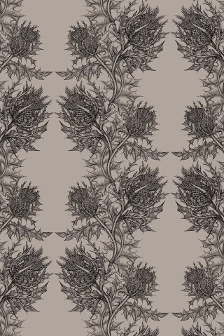 Leaves branches pattern gray background - a pattern of leaves free wallpaper for mobile